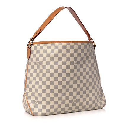 Louis Vuitton Damier Azur Delightful MM Pink 3 of 15