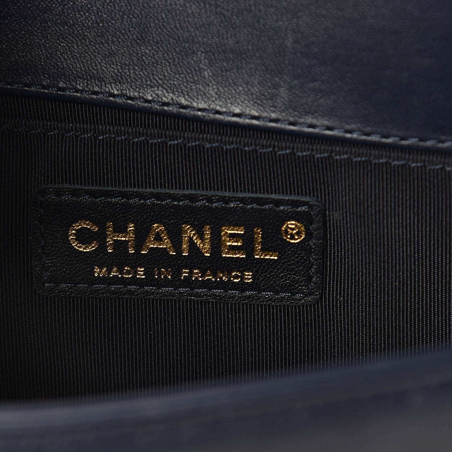 Chanel Lambskin Quilted Small Boy Flap Navy 6 of 9