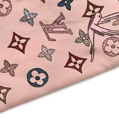 Louis Vuitton Silk Monogram Up And Away Bandeau Light Pink 5 of 5