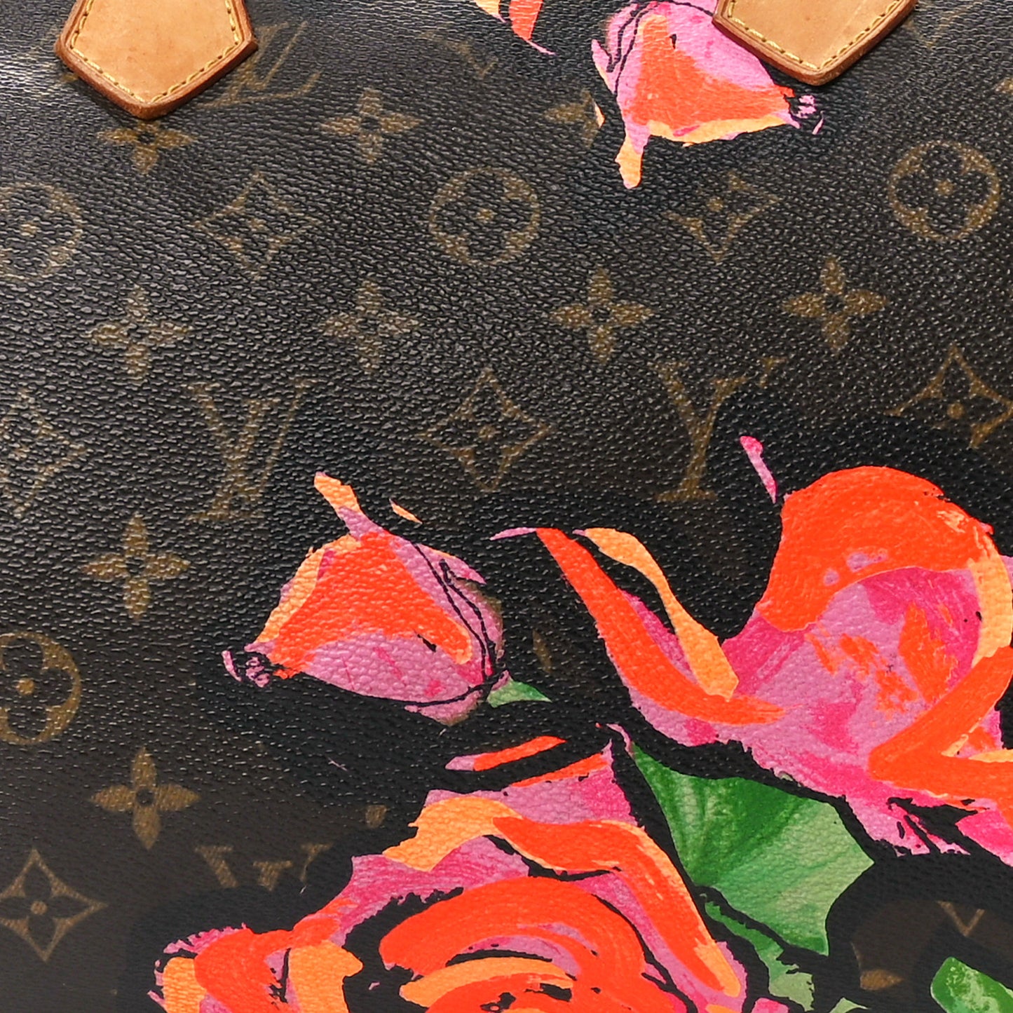 Monogram Roses Speedy 30