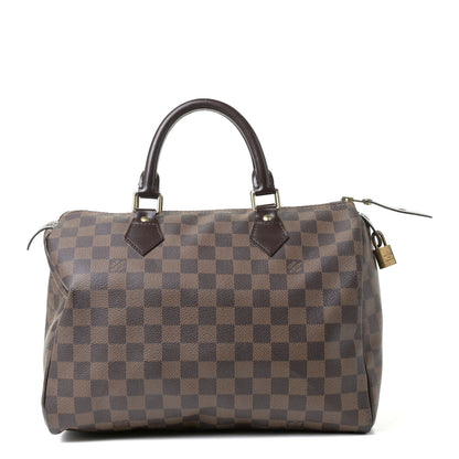 Louis Vuitton Damier Ebene Speedy 30 1 of 6