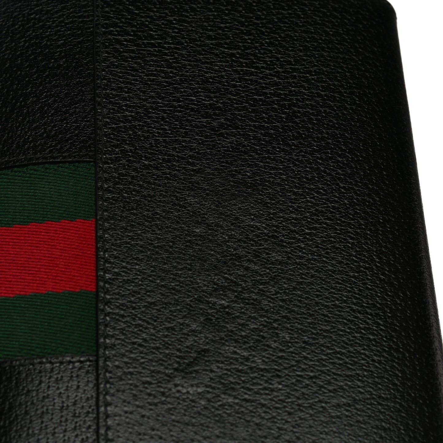 Calfskin Web Mini Dionysus Chain Wallet Black