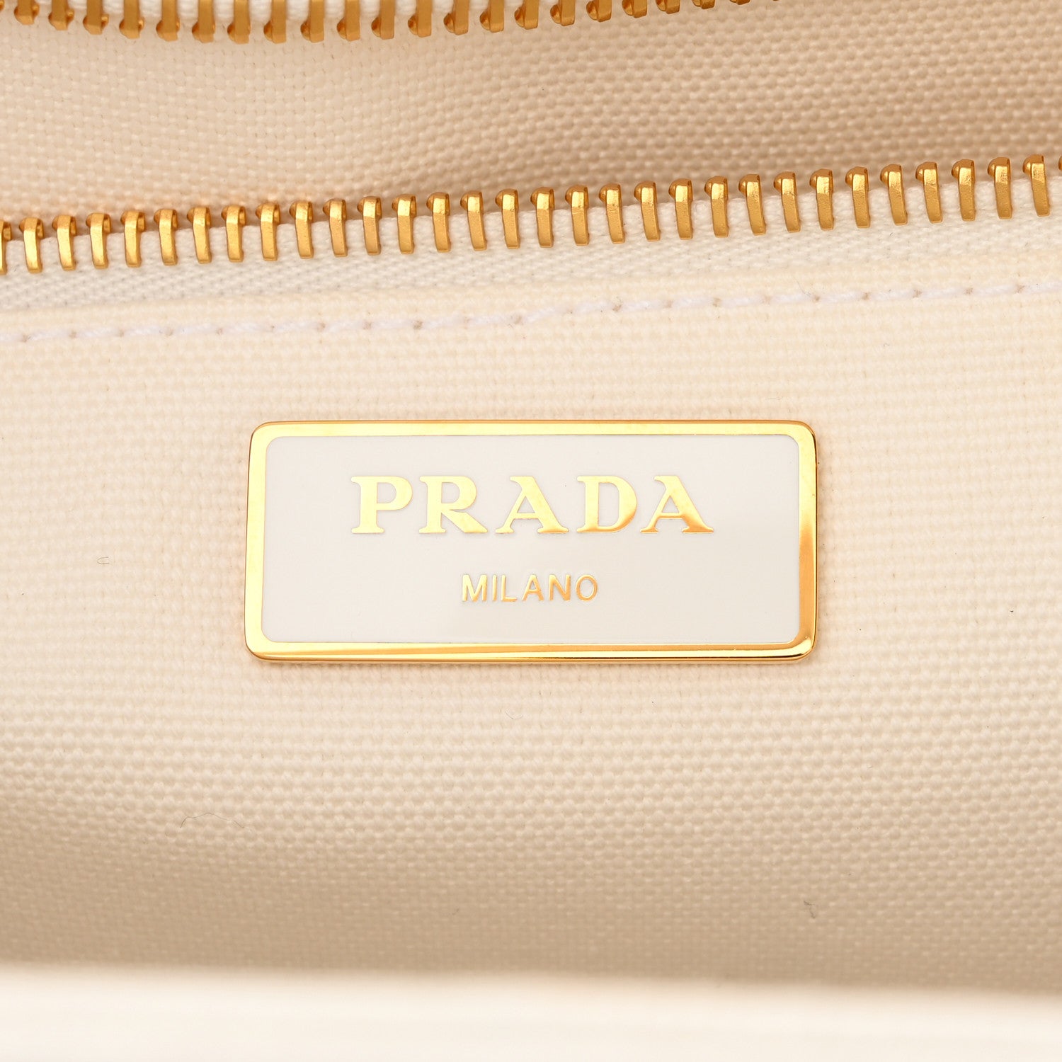 Prada Wicker Canvas Tote Naturale White 6 of 11