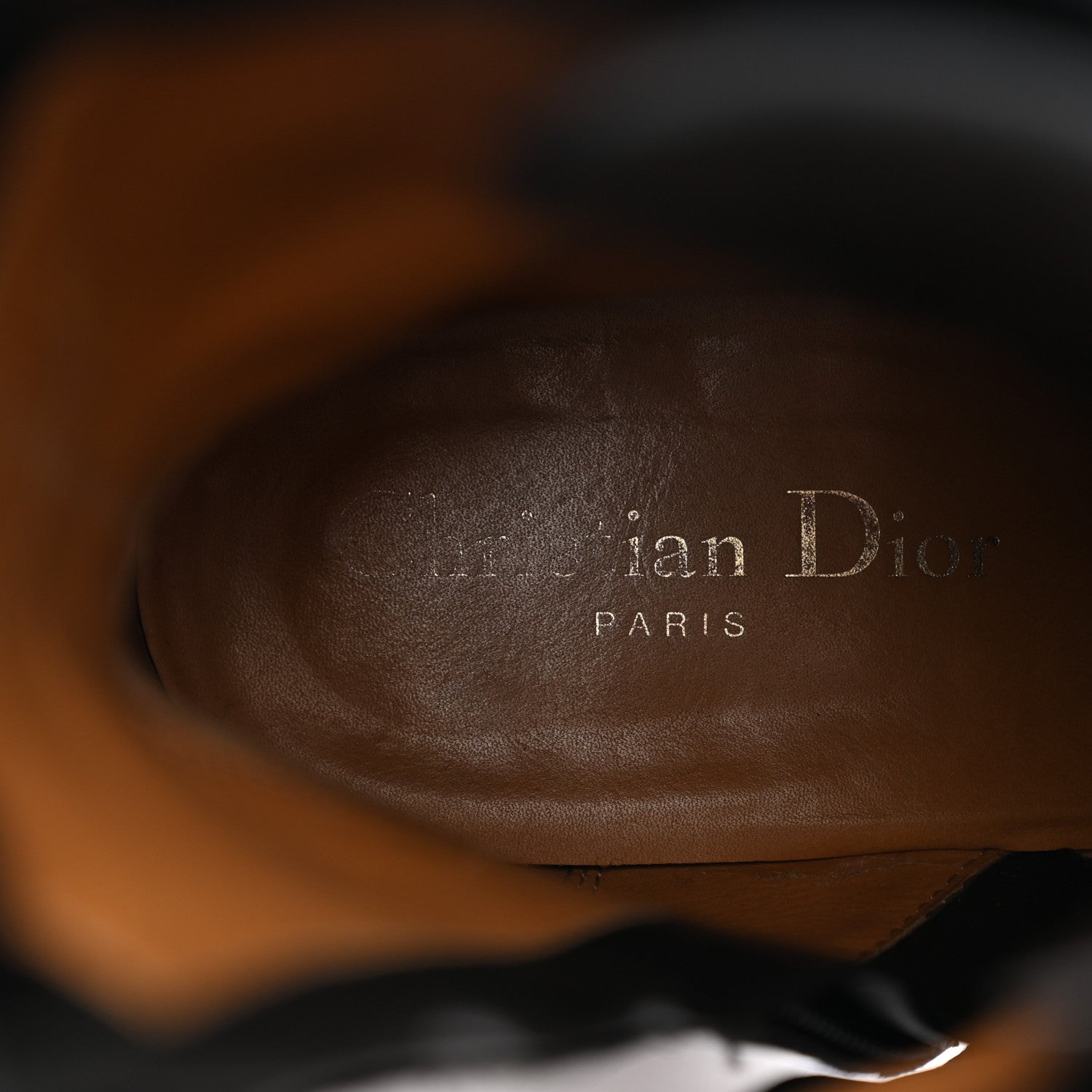 Christian Dior Shiny Calfskin Wildior Low Boot 38 Black 7 of 14