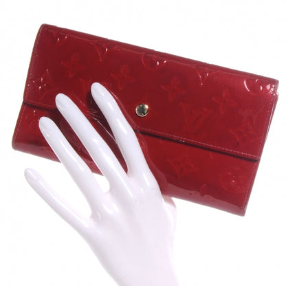 Louis Vuitton Vernis Porte Tresor International Wallet Pomme D'Amour 2 of 8