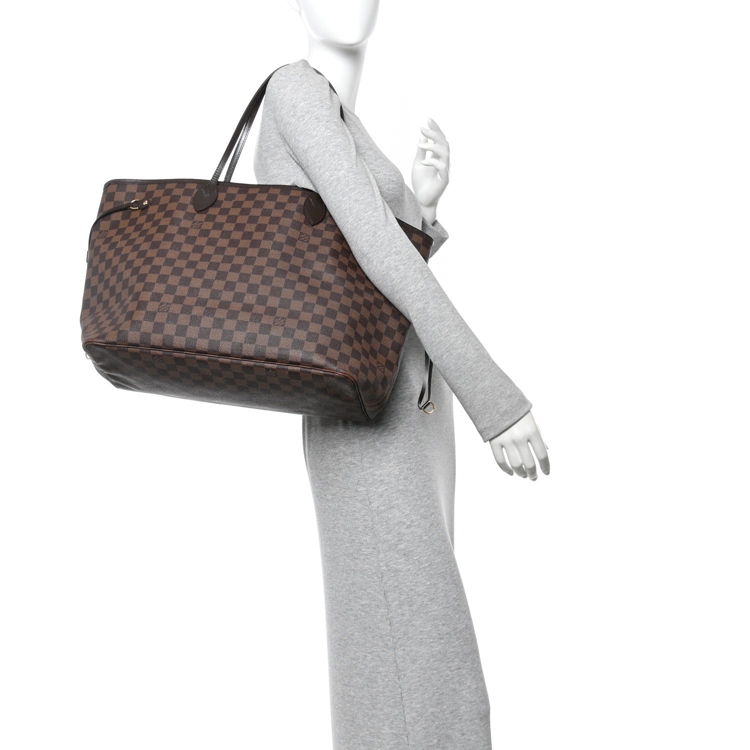 Louis Vuitton Damier Ebene Neverfull GM 2 of 11