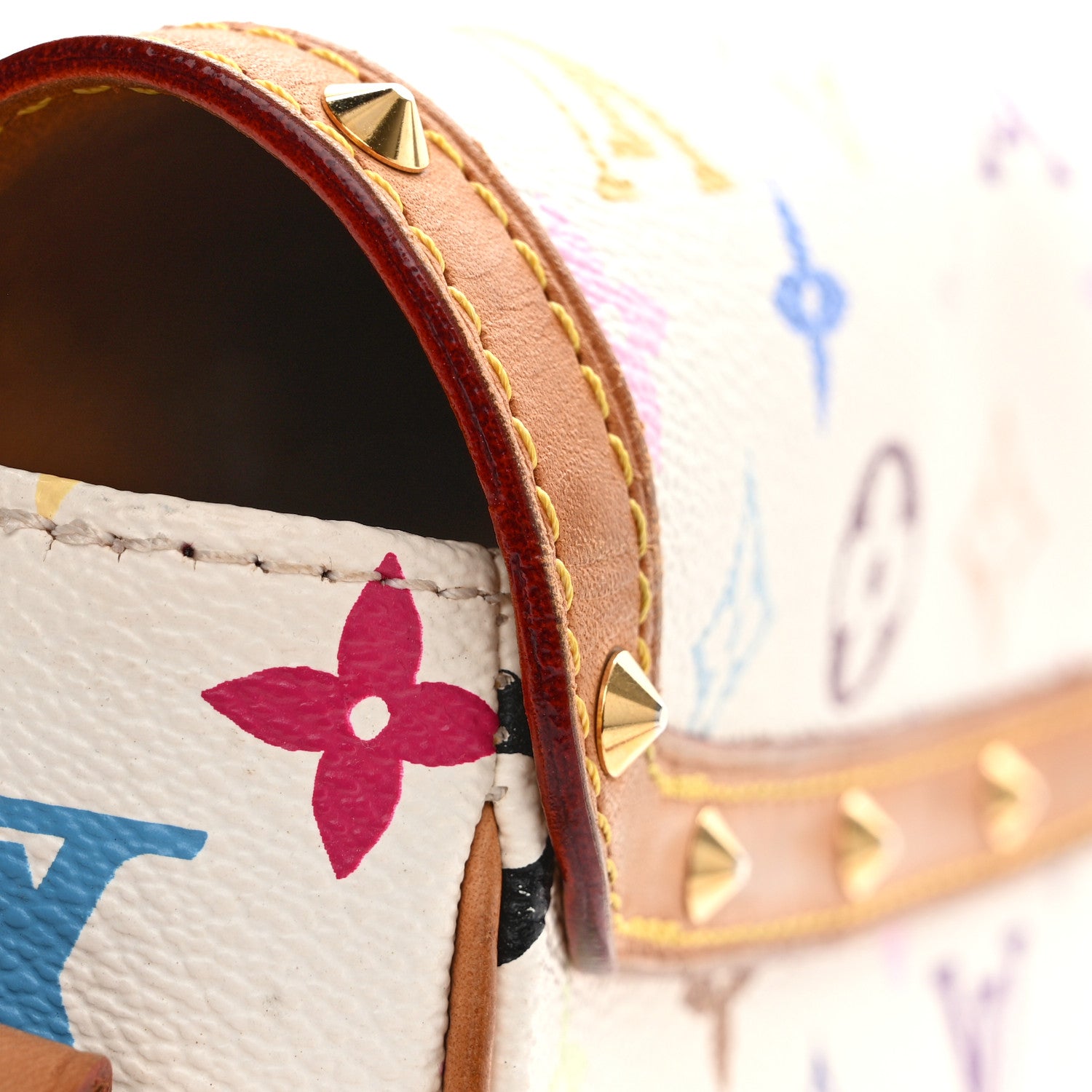 Louis Vuitton LOUIS VUITTON Monogram Multicolor Sologne White 15 of 15