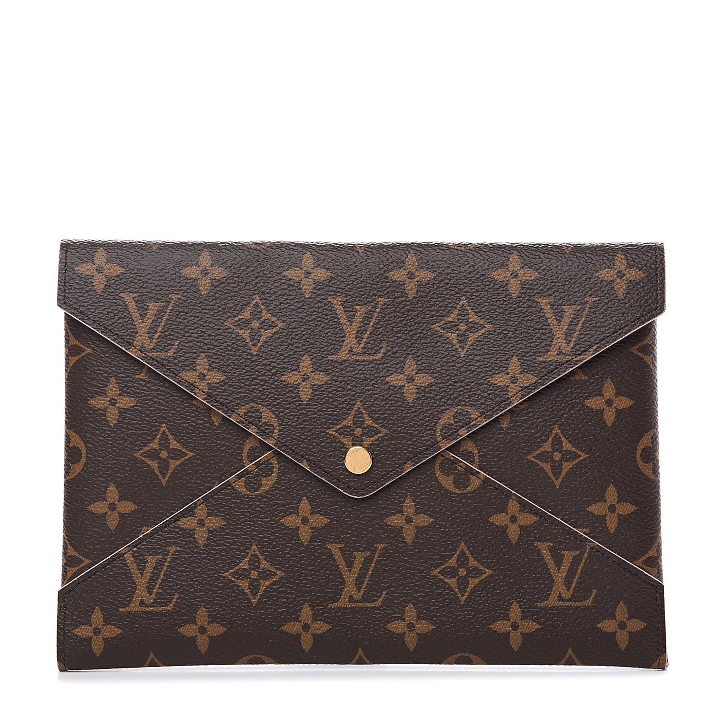 Monogram Large Kirigami Pochette Insert Rose Ballerine