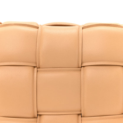 Bottega Veneta Nappa Maxi Intreccio Padded Cassette Crossbody Bag Almond 7 of 9
