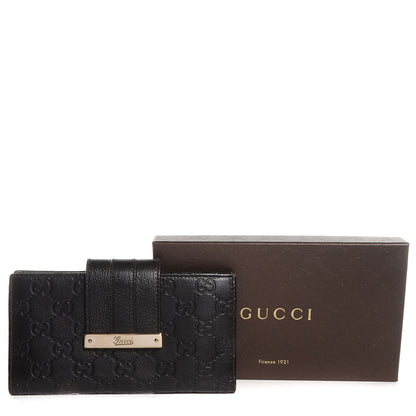 Gucci Guccissima Ladies Web Long Wallet Chocolate 5 of 8