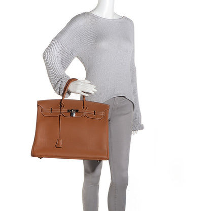 Hermes Togo Birkin 40 Gold 2 of 24