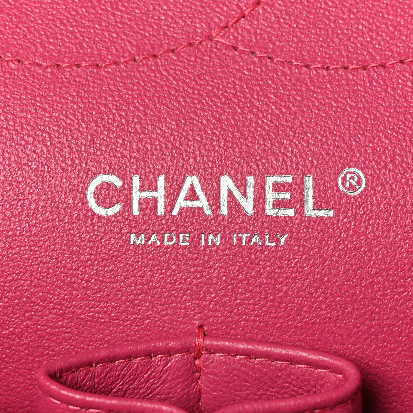 Patent Quilted Jumbo Double Flap Pink