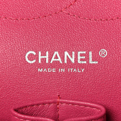 Chanel Patent Quilted Jumbo Double Flap Pink 10 of 19