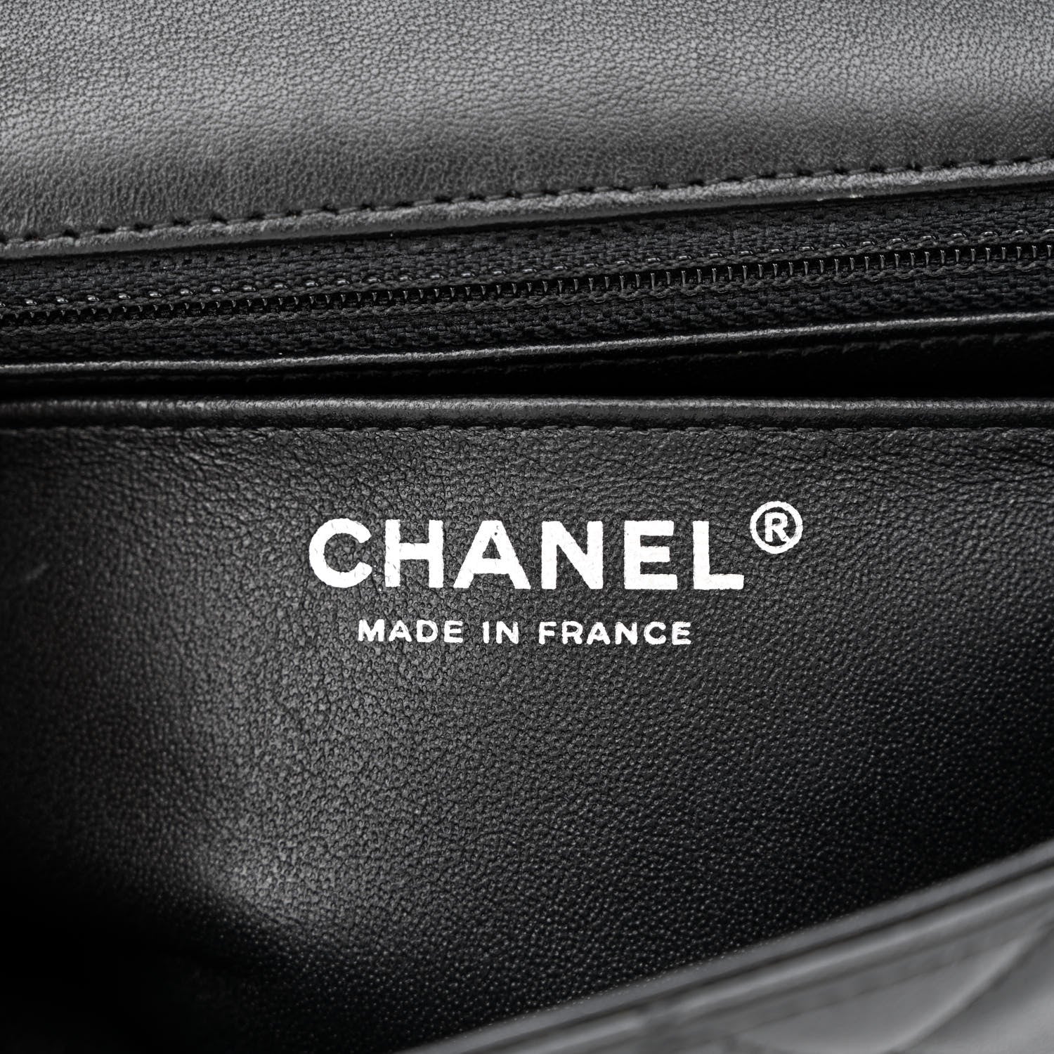 Chanel Lambskin Quilted Mini Rectangular Flap Black 6 of 11