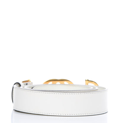 Gucci Moon Calfskin Zumi 30mm Belt 90 36 Off White 3 of 8
