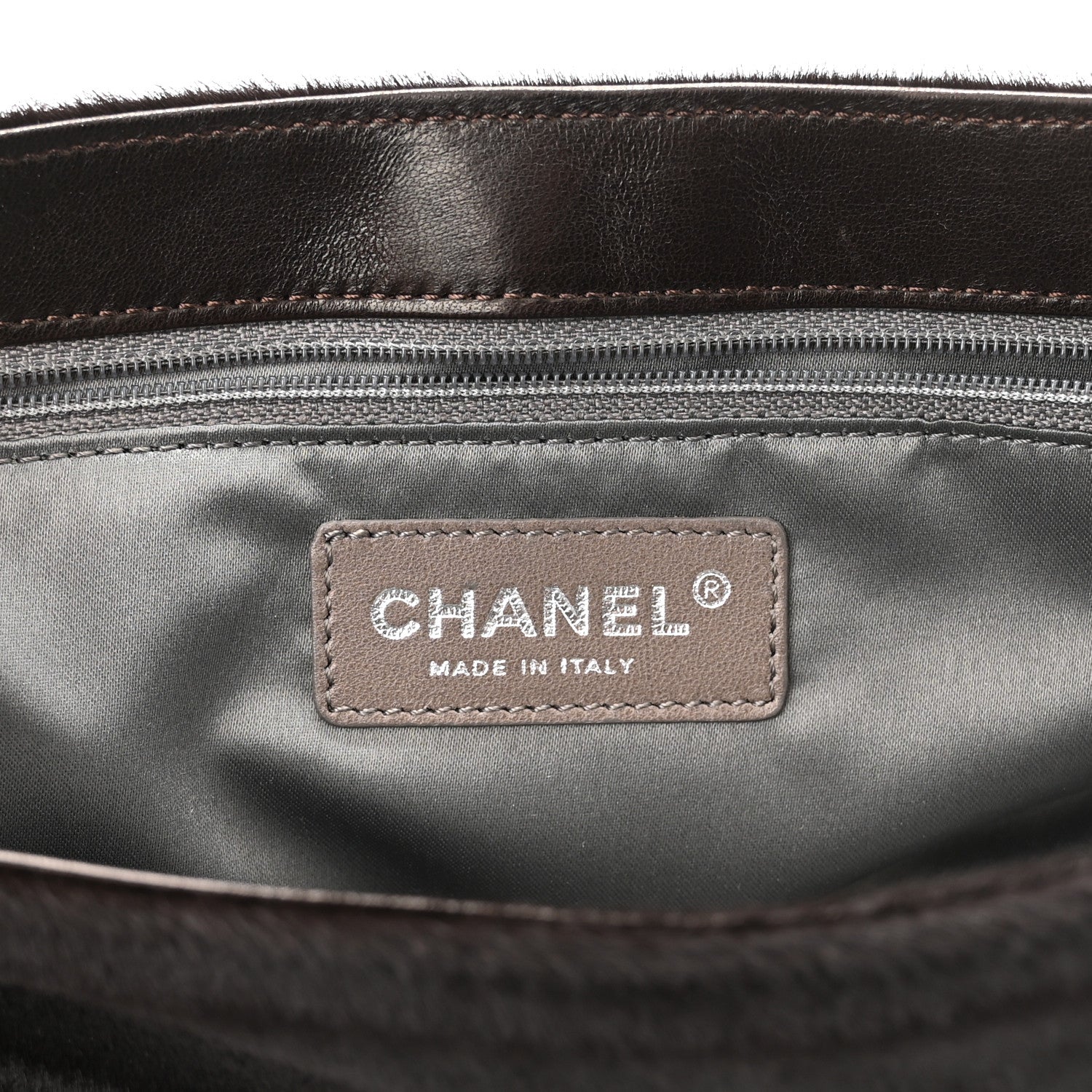Chanel Pony Hair Sharpei Flap Tote Black 6 of 11