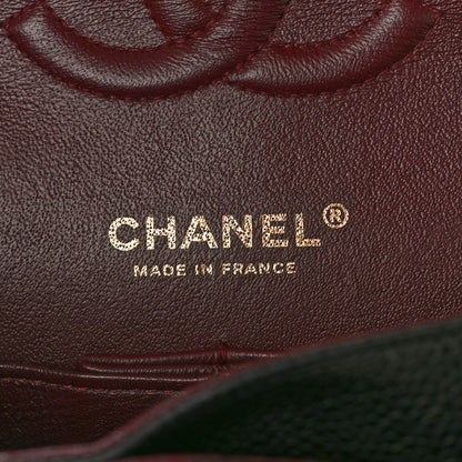 Chanel Caviar Quilted Medium Double Flap Black 6 of 11