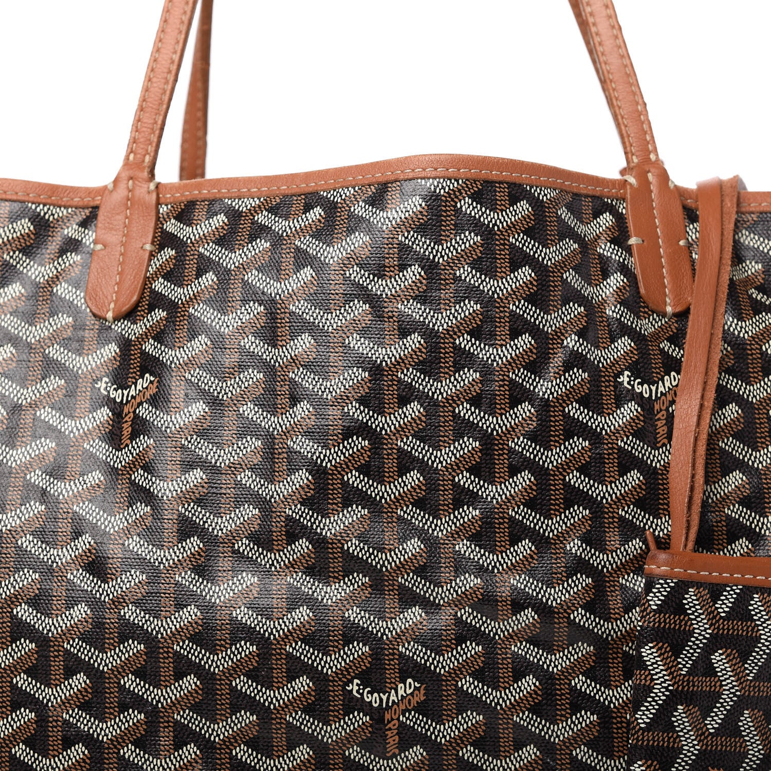 Goyard Goyardine Saint Louis GM Black Gold 11 of 13
