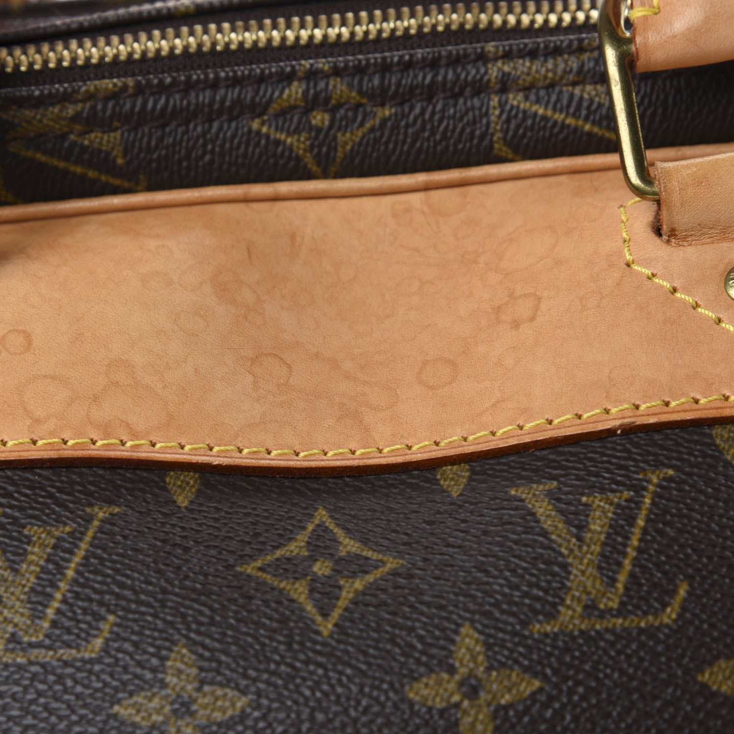 Louis Vuitton Monogram Alize 2 Compartment Luggage Travel Bag 8 of 13