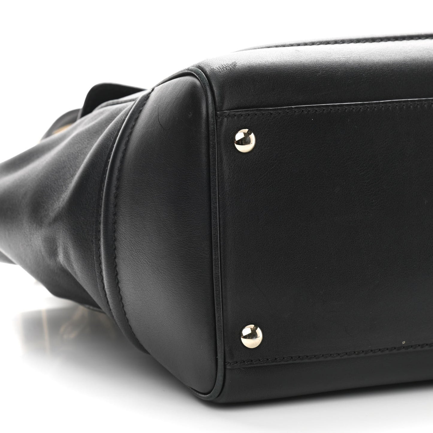Calfskin Large Palazzo Empire Bag Black