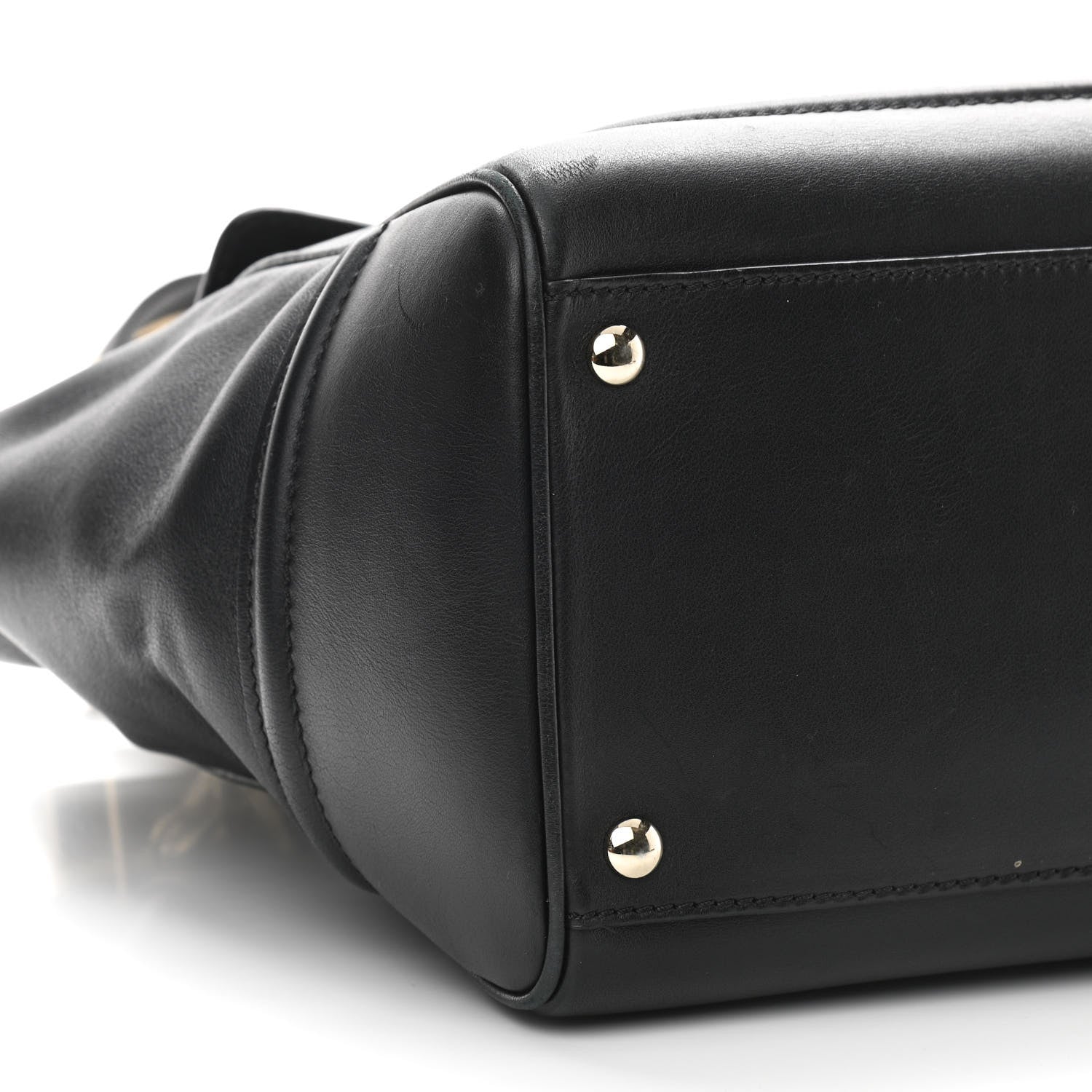 Versace Calfskin Large Palazzo Empire Bag Black 5 of 13