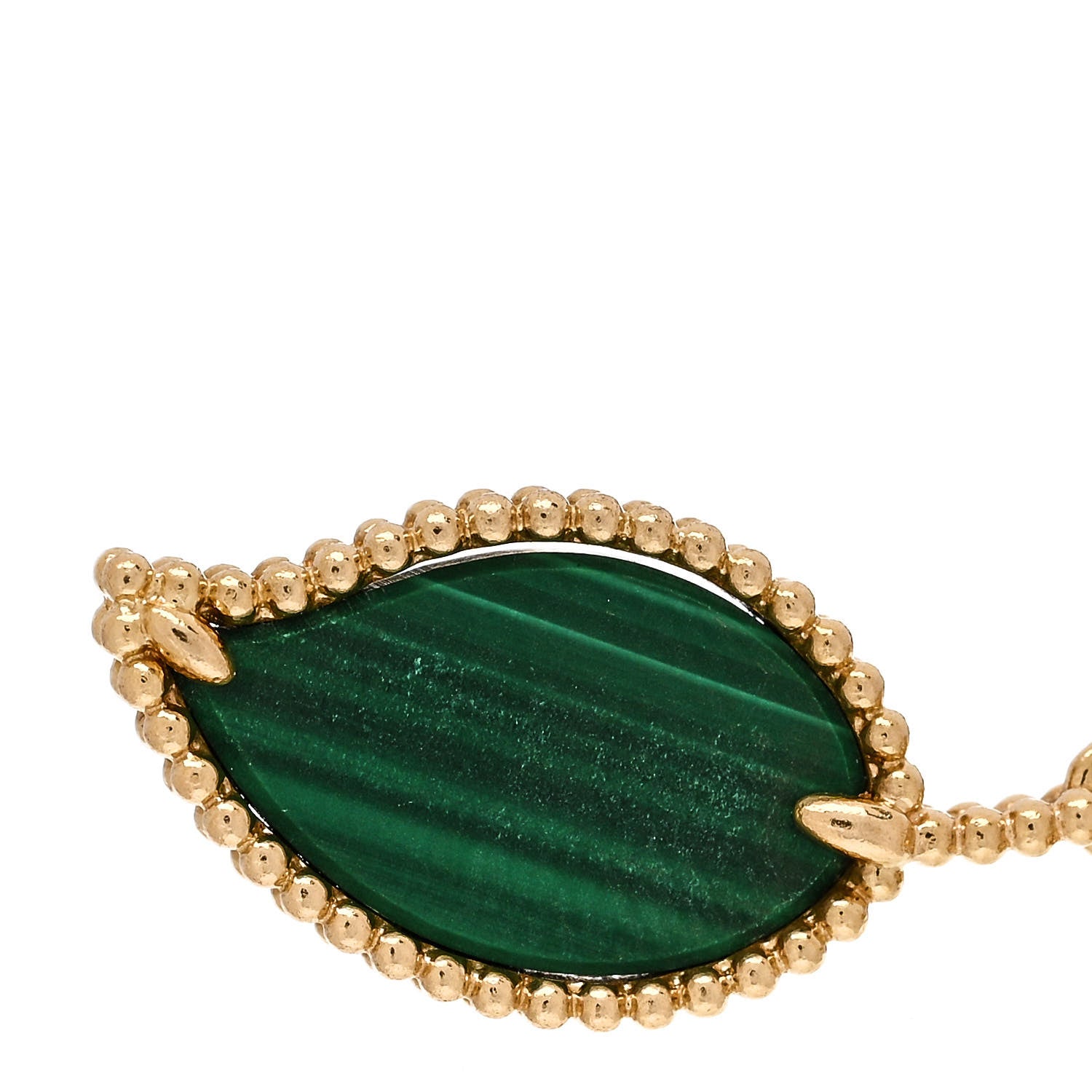 Van Cleef & Arpels 18K Yellow Gold Mother of Pearl Malachite Carnelian Tiger Eye 4 Motifs Lucky Alhambra Bracelet 5 of 5