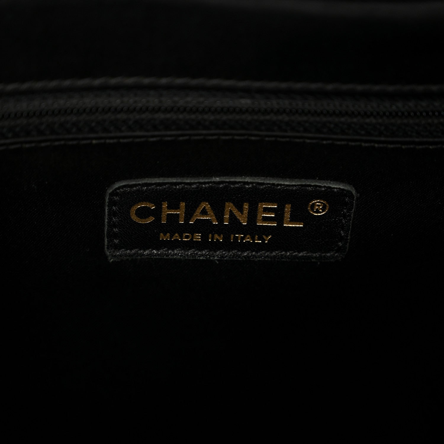 Chanel Caviar Quilted XL Grand Shopping Tote GST Black 6 of 11