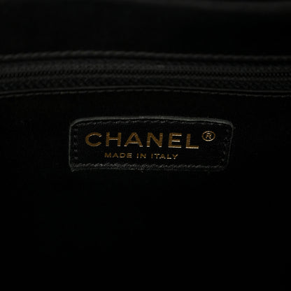 Chanel Caviar Quilted XL Grand Shopping Tote GST Black 6 of 11