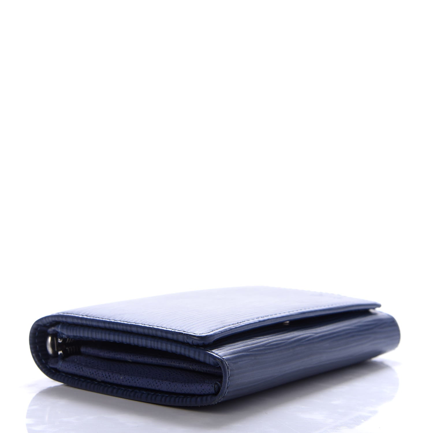 Louis Vuitton Epi Porte-Monnaie Billets Tresor Wallet Myrtille 4 of 8