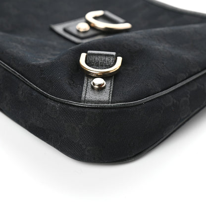 Gucci Monogram Medium Abbey D Ring Hobo Black 9 of 9