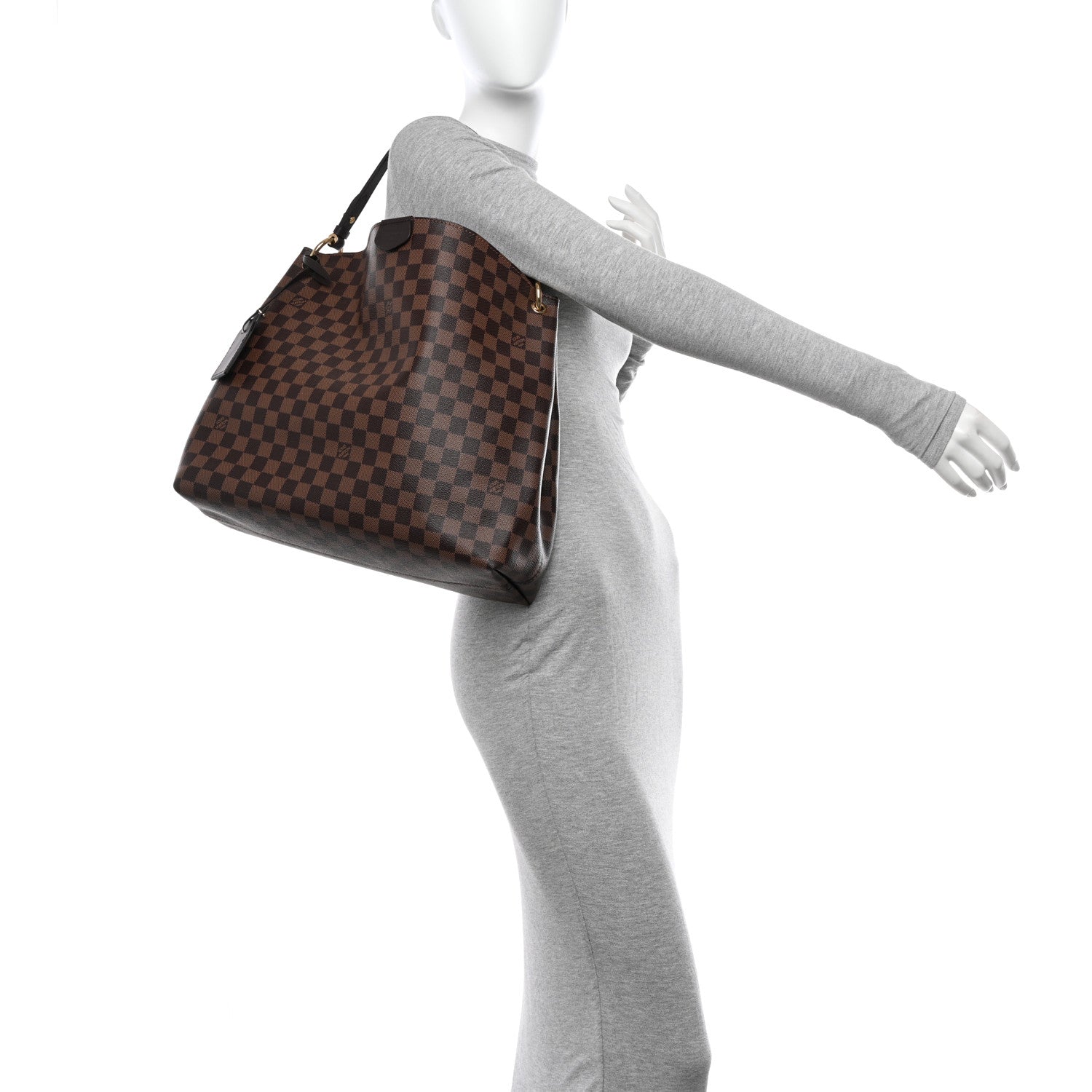 Louis Vuitton Damier Ebene Graceful MM 2 of 12