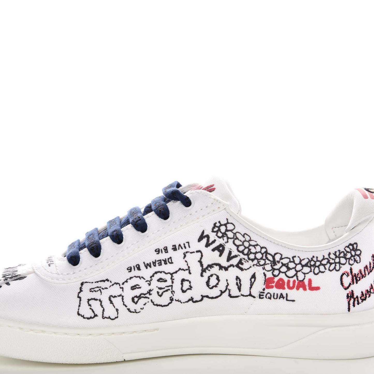x Pharrell Williams Canvas Womens Sneakers 38 White