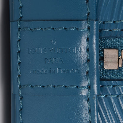 Louis Vuitton Epi Alma BB Cyan 7 of 7