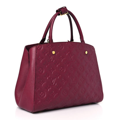 Louis Vuitton Empreinte Montaigne MM Grape 3 of 9
