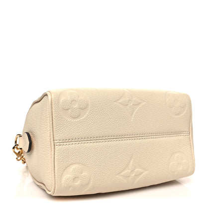 Louis Vuitton Empreinte Monogram Giant Speedy Bandouliere 20 Creme 3 of 9