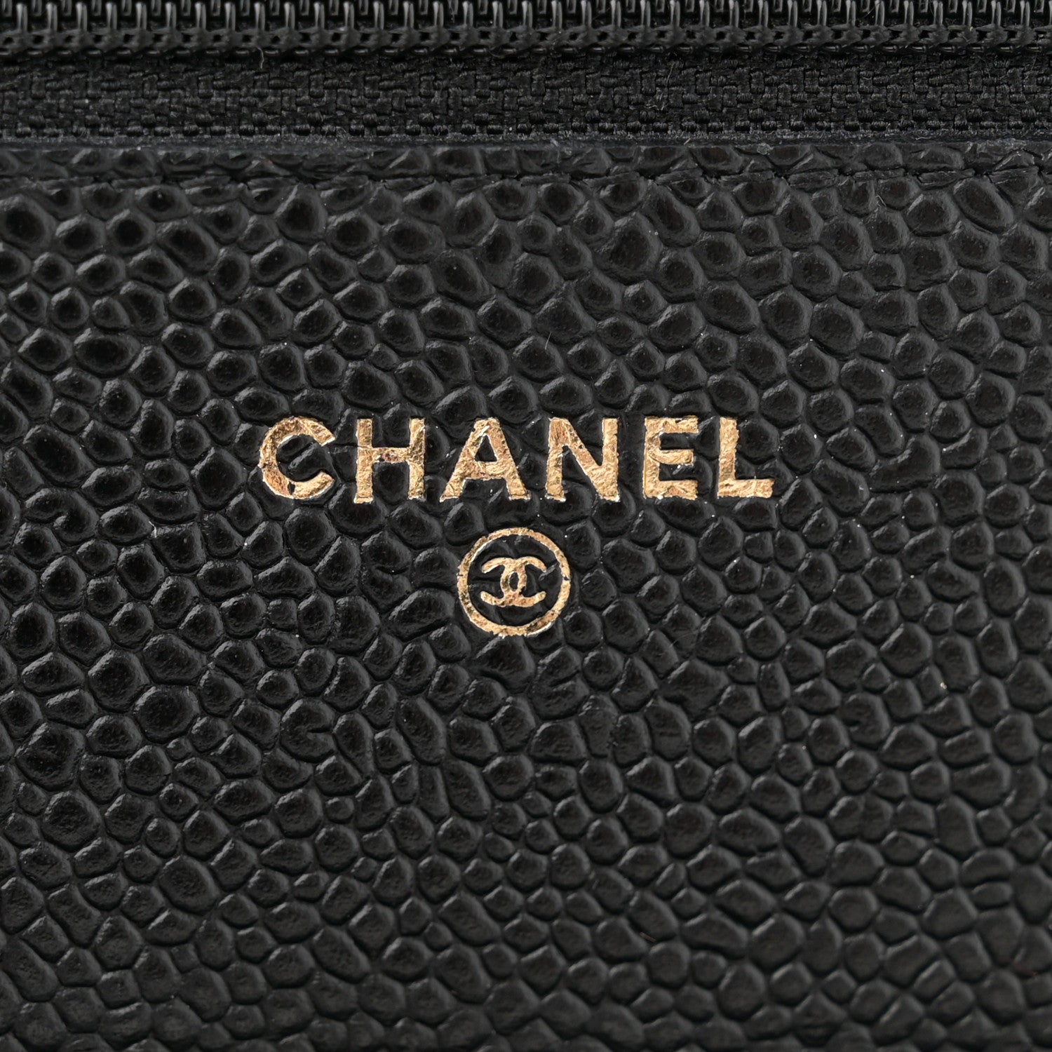 Chanel Caviar Quilted Wallet on Chain WOC Black 6 of 11