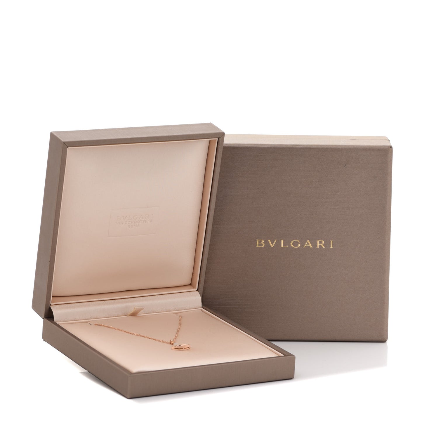 18K Rose Gold Diamond Mother of Pearl Small Divas' Dream Pendant Necklace
