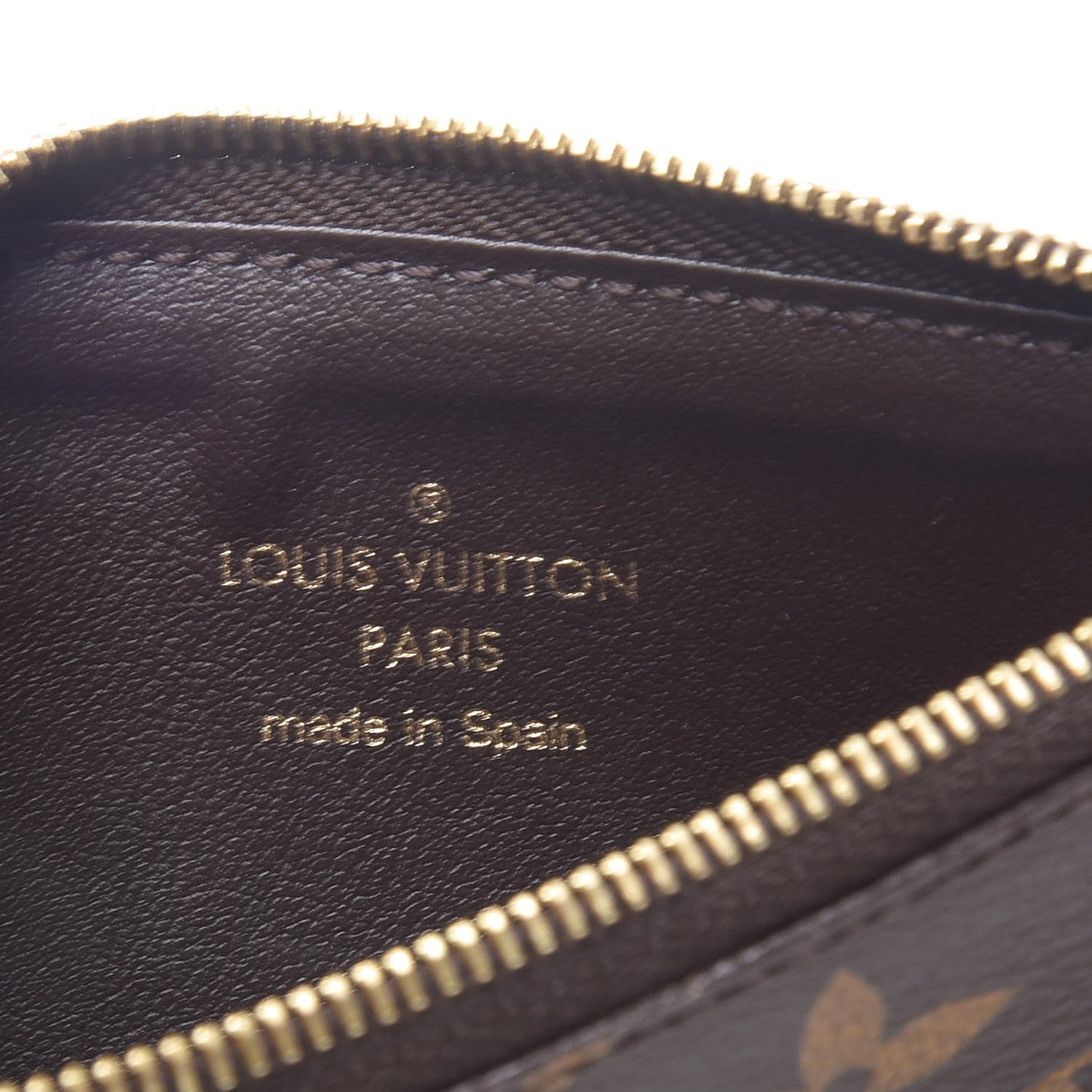 Monogram Josephine Wallet Zippered Insert Fuchsia