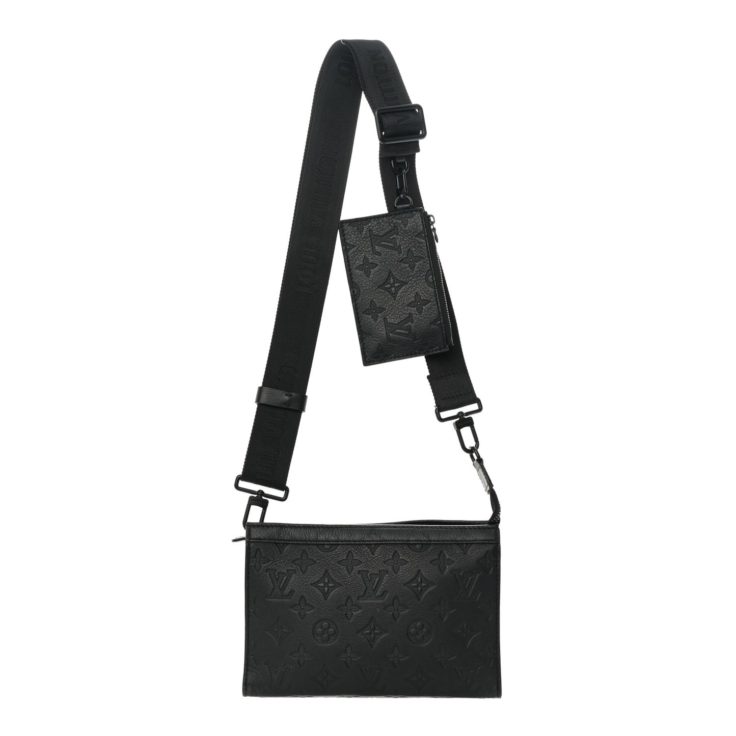 Calfskin Monogram Shadow Gaston Wearable Wallet
