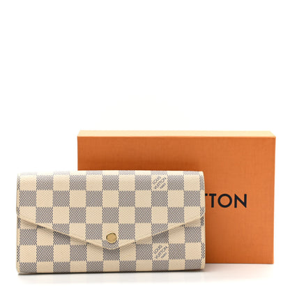Louis Vuitton Damier Azur Sarah Wallet NM 12 of 12