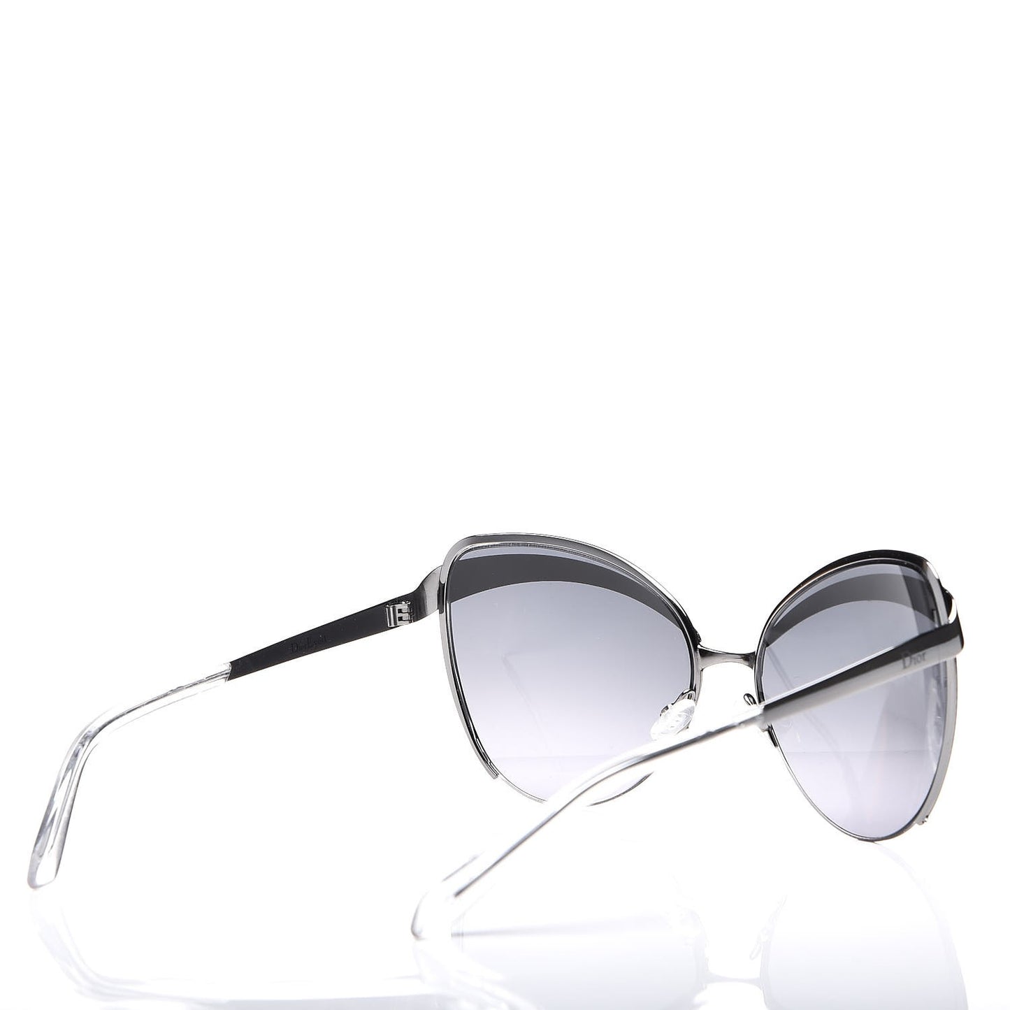 Ruthenium Dior Eyes 1 Sunglasses Black Gray