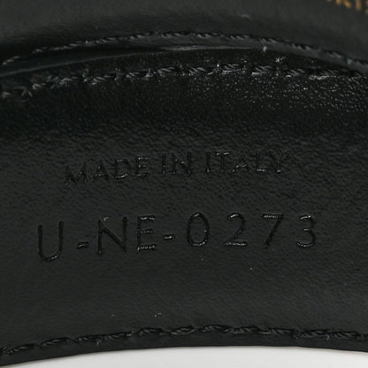 Celine Box Calfskin Medium 25mm Triomphe Belt 70 28 Black 5 of 6