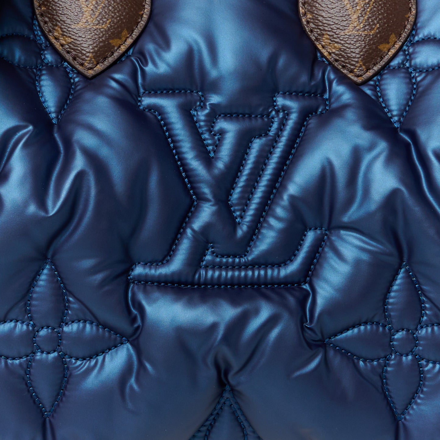Econyl Mini Monogram Pillow Speedy Bandouliere 25 Navy