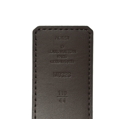 Louis Vuitton Monogram Calfskin 40mm LV Initiales Reversible Belt 110 44 Black 3 of 5