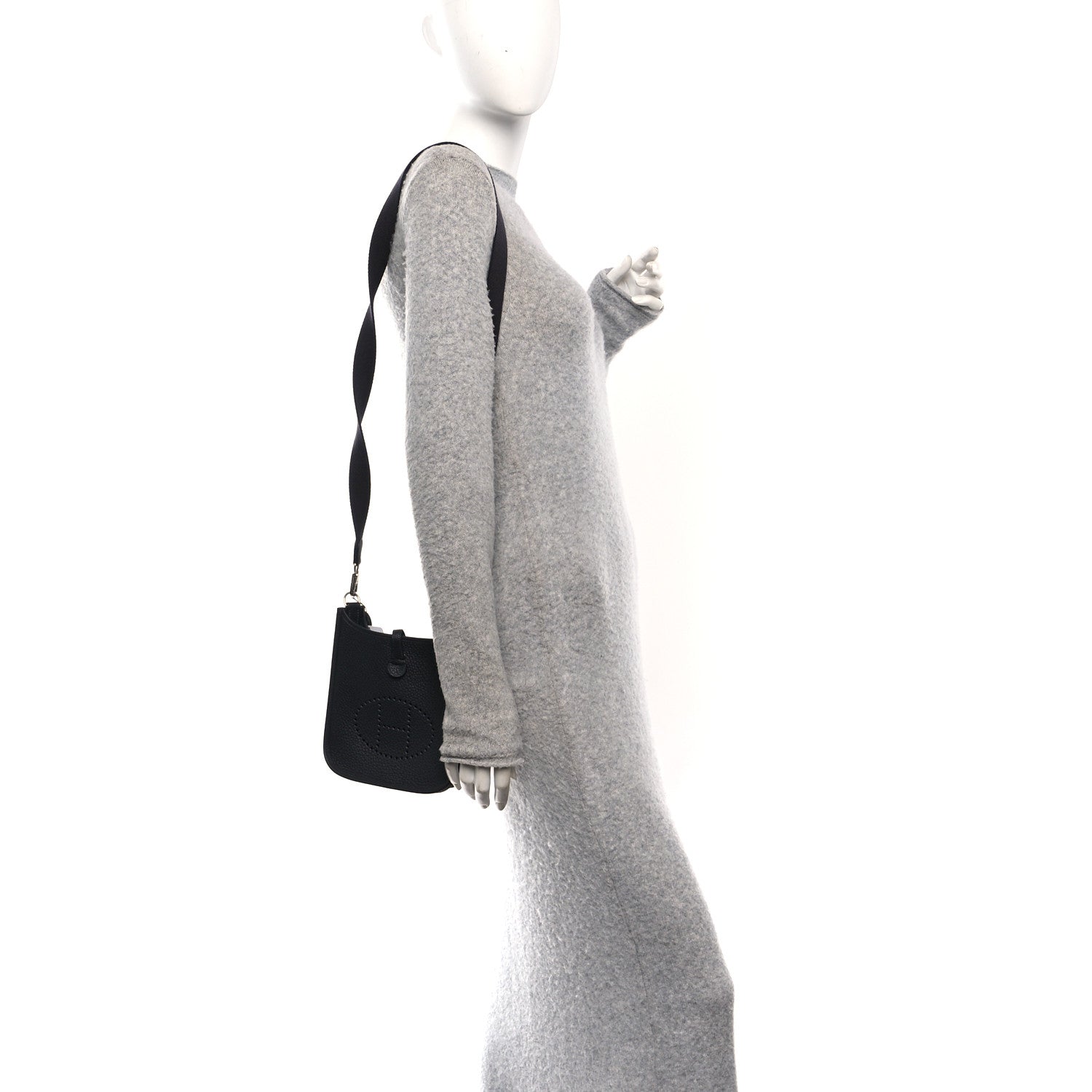 Hermes Taurillon Clemence Evelyne TPM Caban 2 of 12
