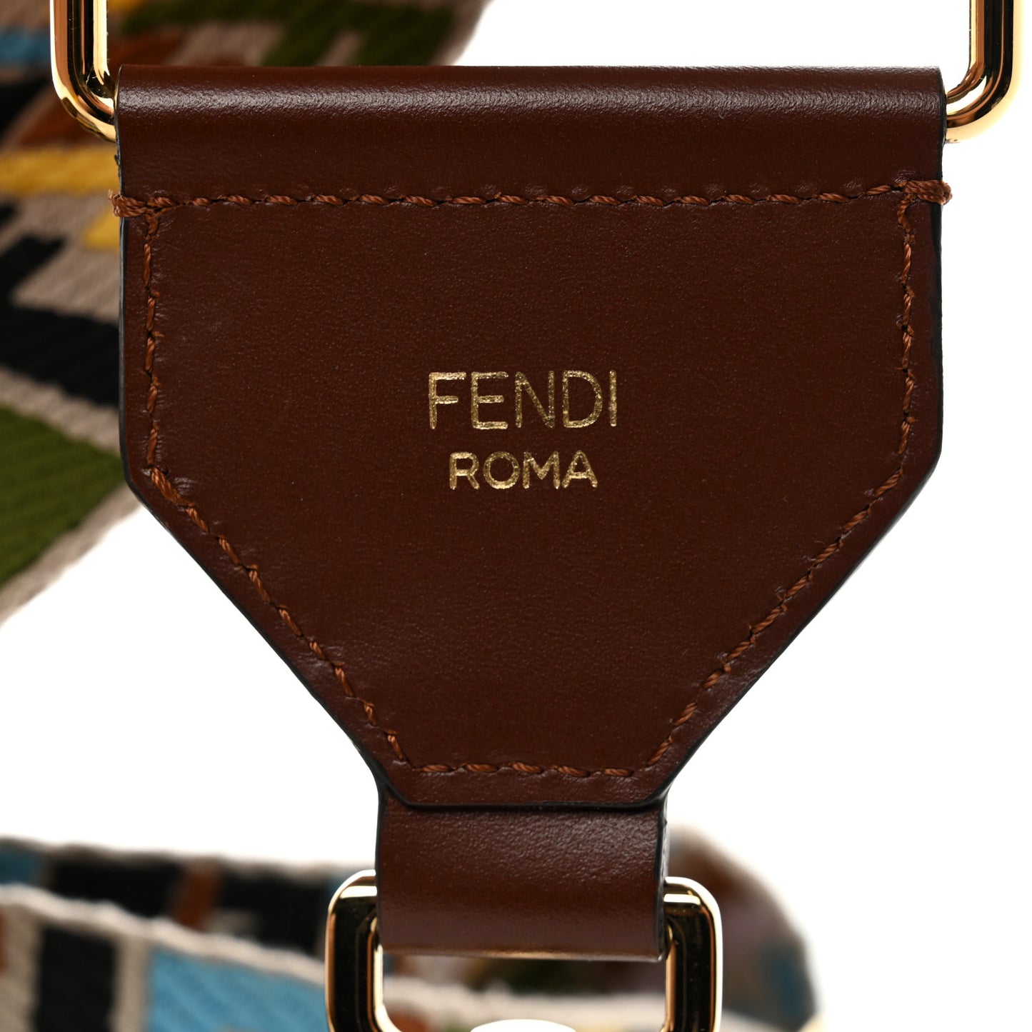 X SARA COLEMAN Canvas Vitello King FF Fish Eye Strap You Multicolor