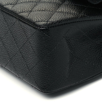 Chanel Caviar Quilted Small Double Flap Black 9 of 9