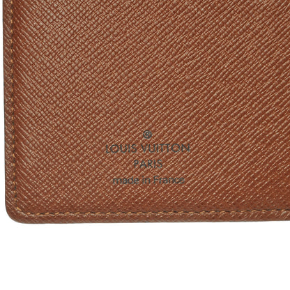 Louis Vuitton Monogram Porte Valeurs Checkbook Wallet 6 of 7