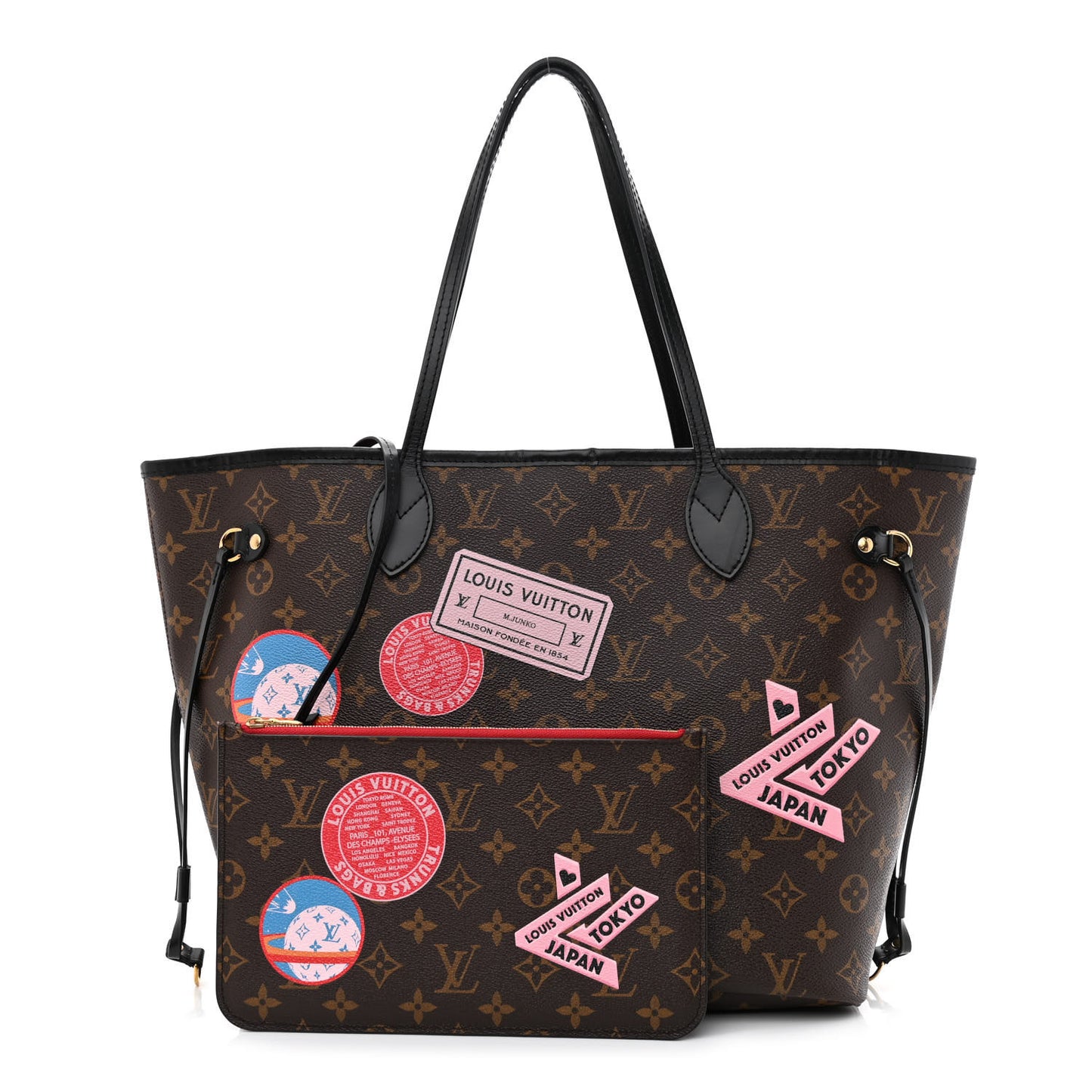 Monogram World Tour Neverfull MM