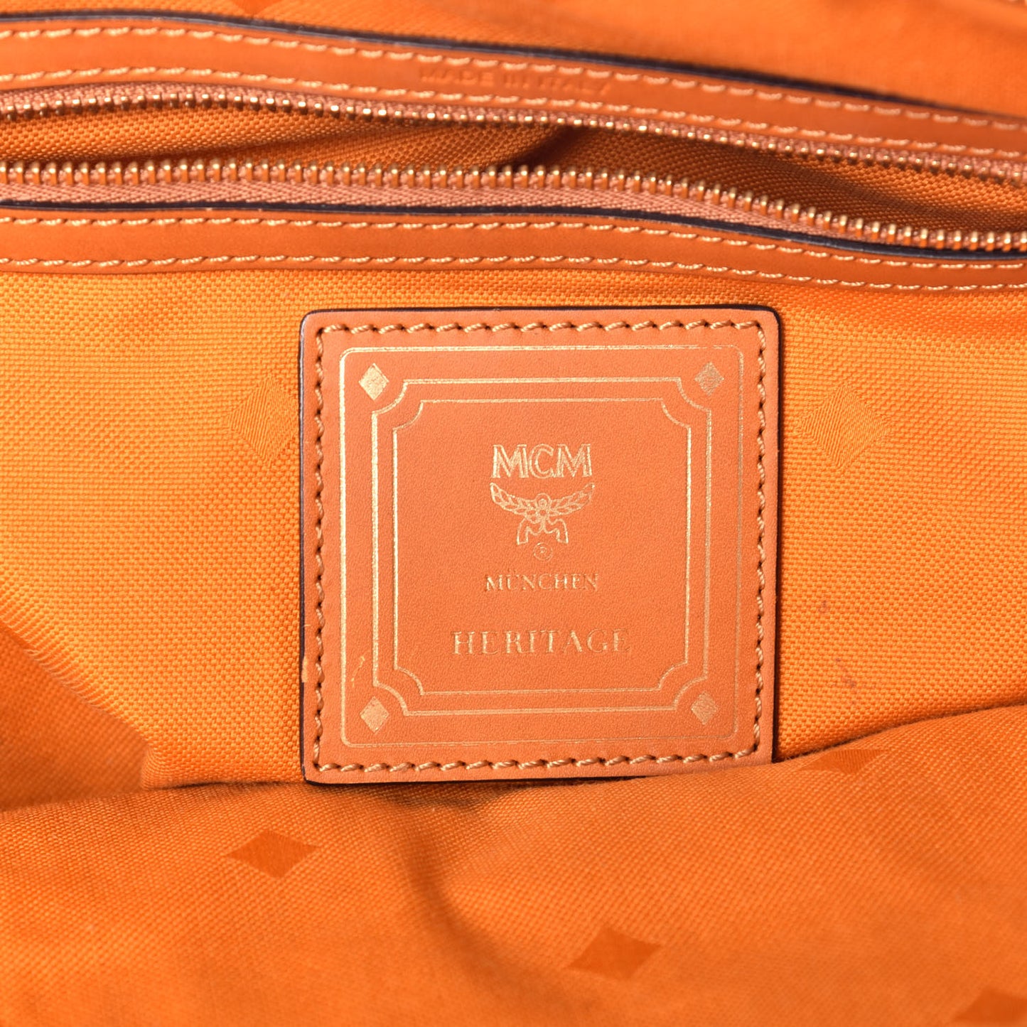 Visetos Heritage Bowler Bag Cognac